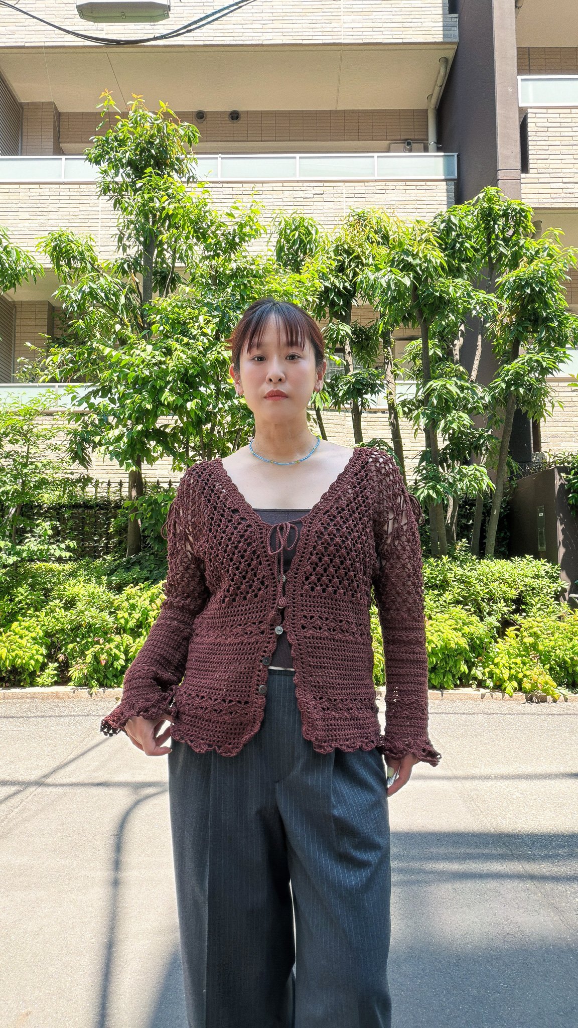 あ*様 美品 60s ヴィンテージカーディガン vintage cardigan Pattern]ヴィンテージカーディガン | KiiTEEKiiTEEKiiTEE //