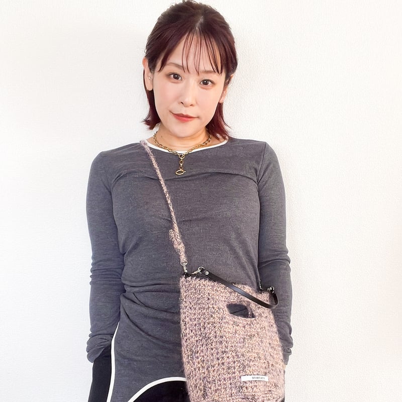 IENA イエナ ラメMIXボーダーニットバッグ 完売 IENA イエナ ラメMIXボーダーニットバッグ 完売 【公式通販】