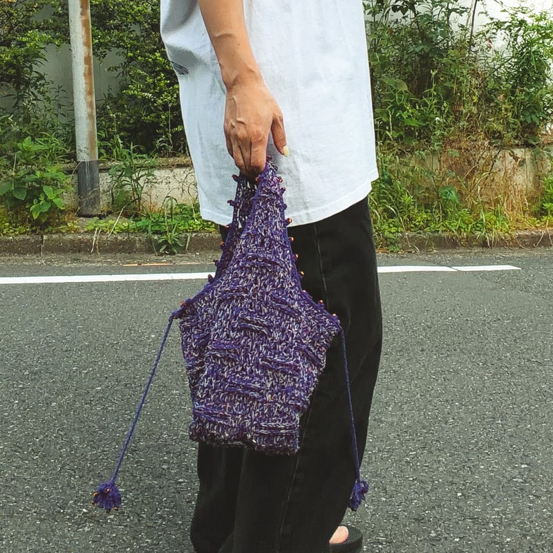Pattern]ワンハンドルブロックメッシュバッグ | KiiTEEKiiTEEKiiTE