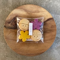 ビ助ビス子と葛粉のクッキー