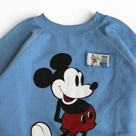 DEADSTOCK " 1970's OLD MICKEY MOUSE SWEATSHIRT＂MADE IN U.S.A. / SZ LARGE