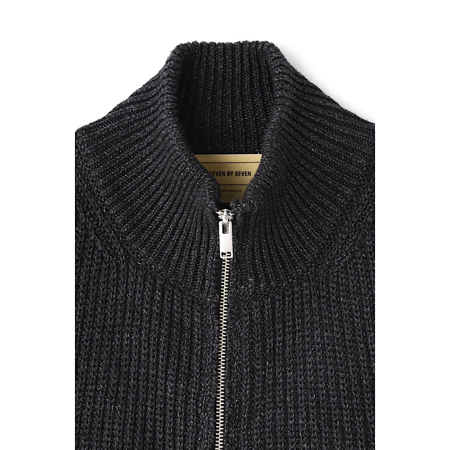 SEVEN BY SEVEN＂INDIGO YARN DRIVERS KNIT＂One was 