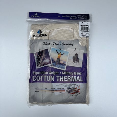 INDERA MILLS＂100% Cotton Raschel Thermal＂