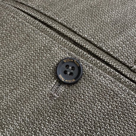 WILLOW PANTS＂P-016＂BROWN DENIM / DEAD FABRIC