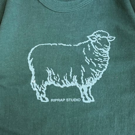 Riprap " SHEEP KIDS TEE＂1970's NOS RUSSELL ATHLETIC / MADE IN U.S.A. / SZ 5-8