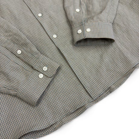 SUNNY ELEMENT＂VINEYARD SHIRT＂LINEN RAYON / DEADSTOCK FABRIC