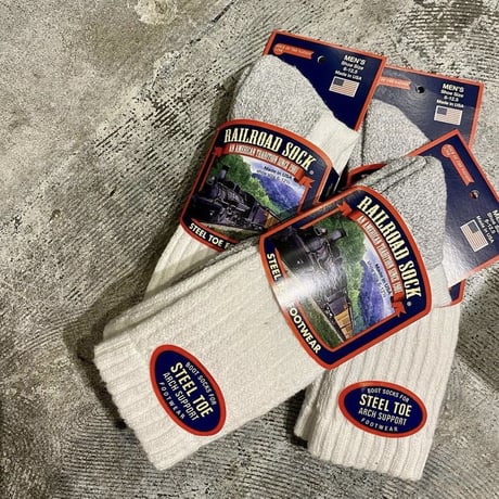 RAILROAD SOCK＂Double Cushion 2Pack Crew Socks＂