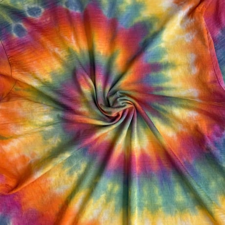 BROWN by 2-tacs＂BAA HOODIE＂TIE-DIE / MERINO WOOL NYLON JERSEY
