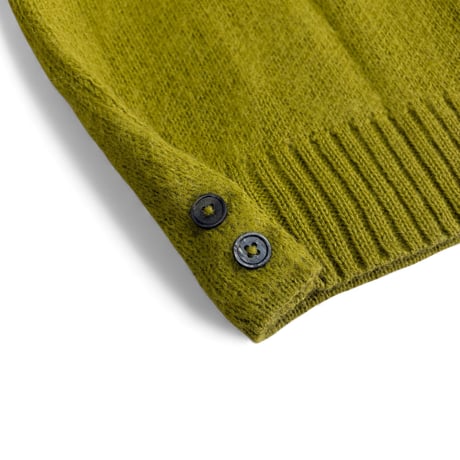 THE ART OF WOOL " 100% ALPACA CARDIGAN＂
