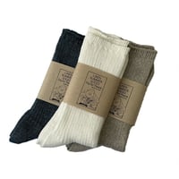 BROWN by 2-tacs " Linen socks "
