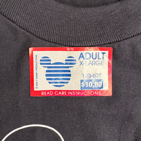 DEADSTOCK " 1980's OLD MICKEY MOUSE T-SHIRT＂MADE IN U.S.A. / SZ X-LARGE