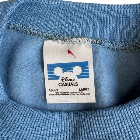 DEADSTOCK " 1970's OLD MICKEY MOUSE SWEATSHIRT＂MADE IN U.S.A. / SZ LARGE