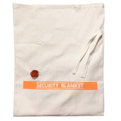 SLOWPOKE " SECURITY BLANKET " PASHMINA 100% STOLE "