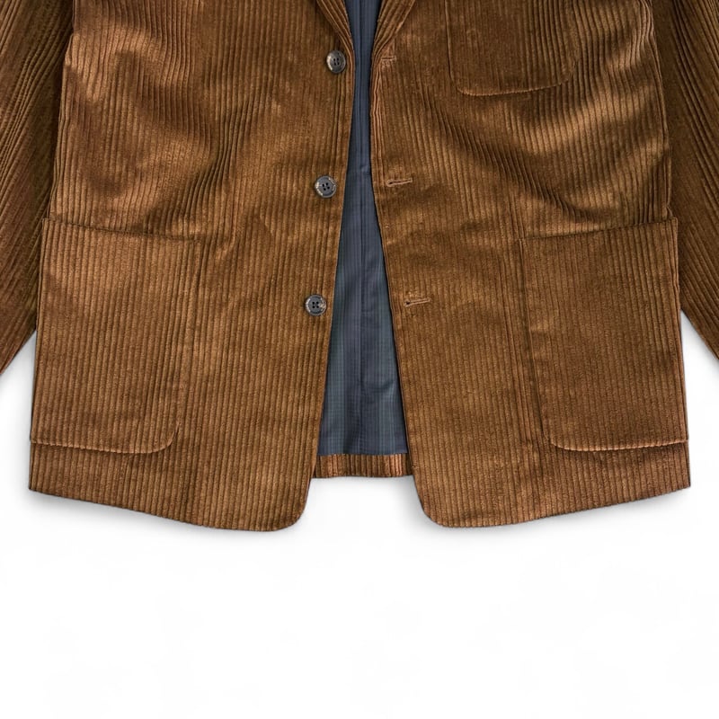 WILLOW PANTS＂P-032＂BROWN CORDUROY / MADE IN FRA