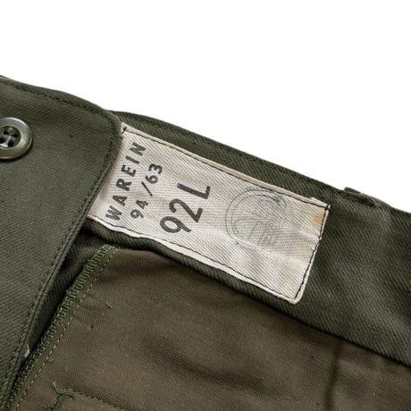 DEADSTOCK " 1960's FRENCH AIR FORCE M-47 TROUSERS＂MADE IN FRANCE