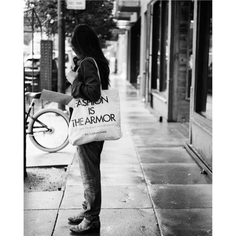 SLOWPOKE＂FASHION IS THE ARMOR TOTE BAG＂ENVIRO TOTE