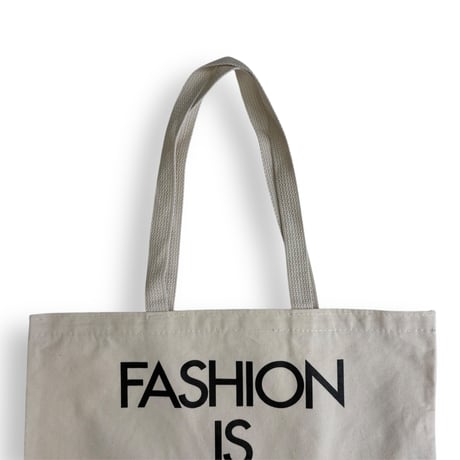 SLOWPOKE＂FASHION IS THE ARMOR TOTE BAG＂ENVIRO TOTE