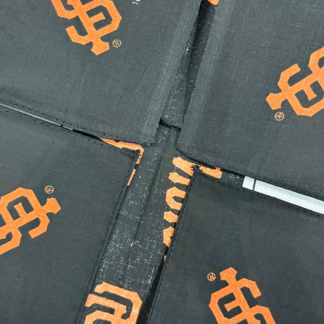 DEADSTOCK " 1990's MLB SAN FRANCISCO GIANTS BANDANA " Made in U.S.A.