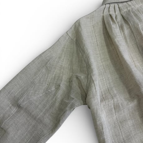 SUNNY ELEMENT＂SLEEPIMG SHIRT＂COTTON LINEN / DEADSTOCK FABRIC
