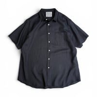 SUNNY ELEMENT＂VINEYARD SHIRT S/S＂FRENCH LINEN / DEADSTOCK FABRIC
