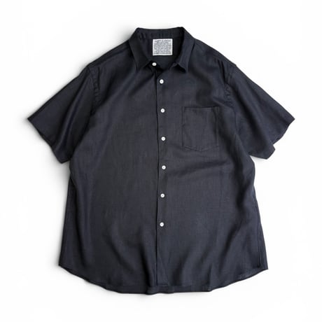 SUNNY ELEMENT＂VINEYARD SHIRT S/S＂FRENCH LINEN / DEADSTOCK FABRIC