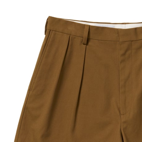 Riprap＂WIDE SLACKS SHORTS＂10oz SELVEDGE DUCK