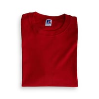 DEADSTOCK＂1980's RUSSELL ATHLETIC BLANK T-SHIRT＂MADE IN U.S.A. / SZ LARGE