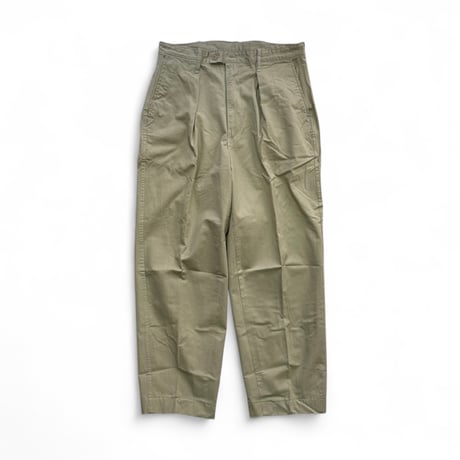DEADSTOCK " 1990's EU MILITARY CHINO TROUSERS＂RE-MAKED