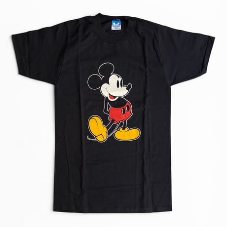 DEADSTOCK " 1980's OLD MICKEY MOUSE T-SHIRT＂MADE IN U.S.A. / SZ SMALL