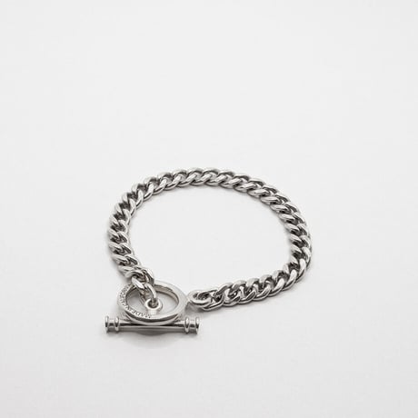 MADE IN CALIFORNIA＂T-BAR CUBAN BRACELET＂Made in U.S.A. / SZ SMALL