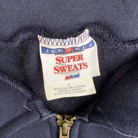 DEADSTOCK＂1990's GOLDEN GATE TRANSIT HALF ZIP SWEAT＂BY JERZEES