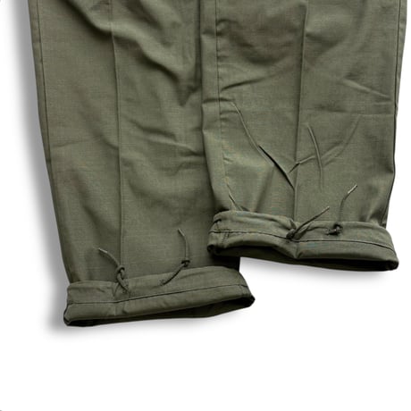 DEADSTOCK " 1960's US ARMY JUNGLE FATIGUE TROUSERS " MADE IN U.S.A.