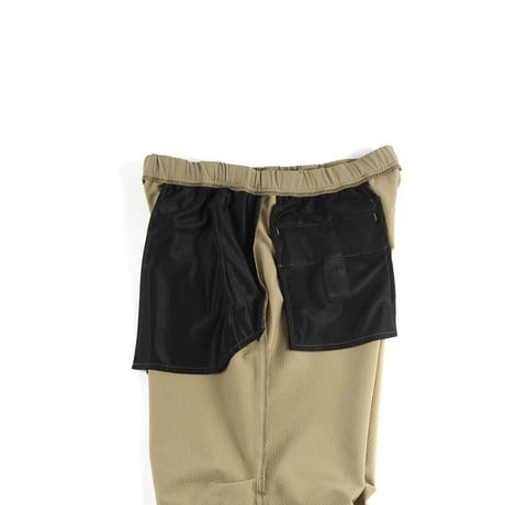 BROWN by 2-tacs＂KNEE TUCK PANTS＂STORMFLEECE