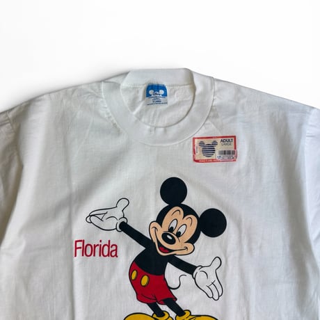 DEADSTOCK " 1980's OLD MICKEY MOUSE T-SHIRT＂MADE IN U.S.A. / SZ X-LARGE