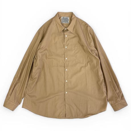 SUNNY ELEMENT＂VINEYARD SHIRT＂120s/2 / DEADSTOCK FABRIC