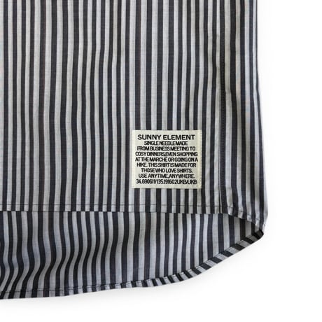 SUNNY ELEMENT＂SLEEPIMG SHIRT S/S＂DEADSTOCK FABRIC MADE IN FRANCE