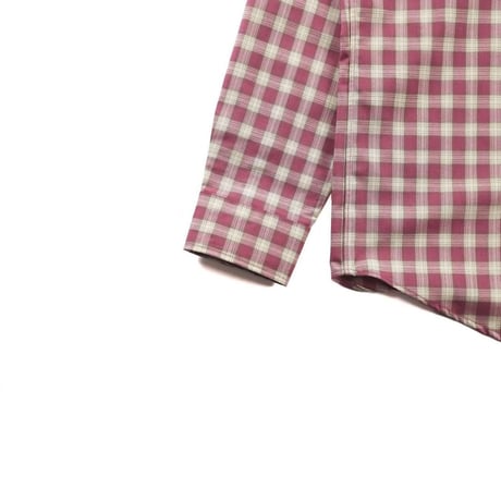 BROWN by 2-tacs＂REGULAR COLLAR＂RED CHECK
