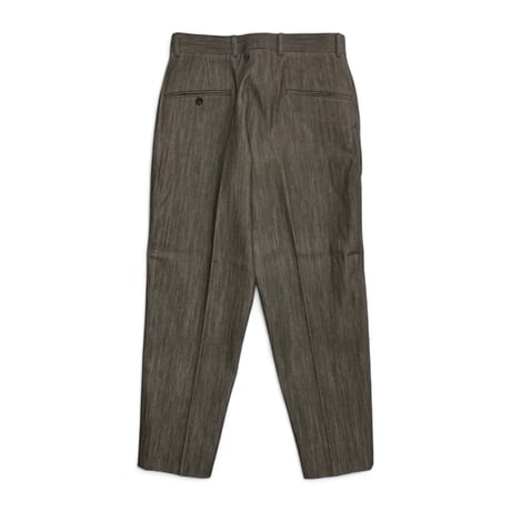 WILLOW PANTS＂P-016＂BROWN DENIM / DEAD FABRIC