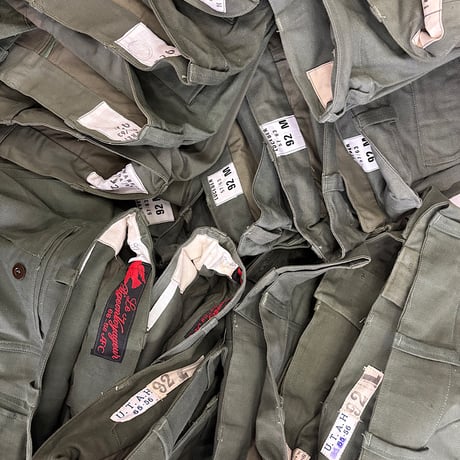 DEADSTOCK " 1960's FRENCH AIR FORCE M-47 TROUSERS＂MADE IN FRANCE