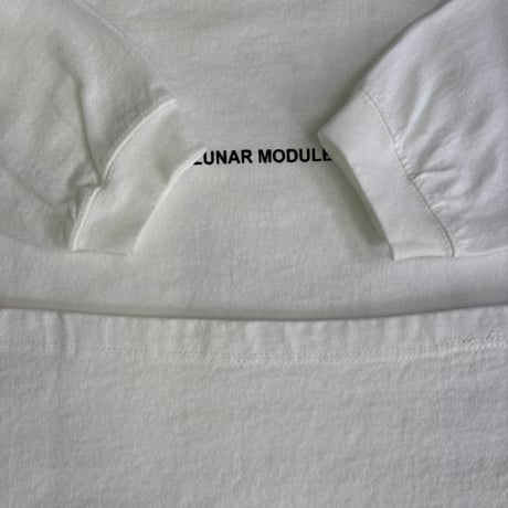 Riprap " APOLLO 11 LUNAR MODULE L/S TEE＂1990's NOS GOODWEAR / MADE IN U.S.A.