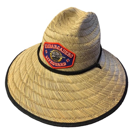 SLOWPOKE＂EMBARCADERO LIFEGUARD STROW HAT＂MEGA CAP INC.