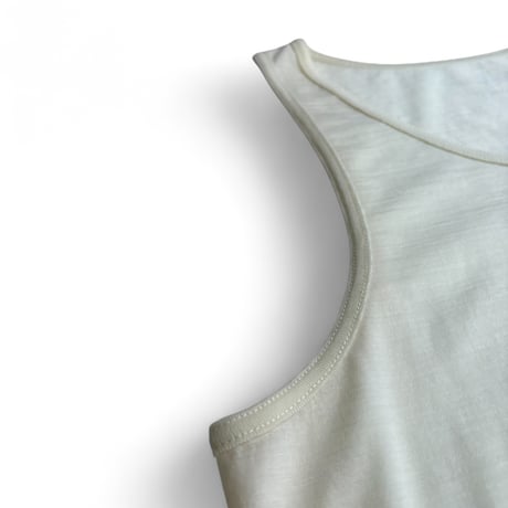 BROWN by 2-tacs＂BAA TANK＂MERINO WOOL JERSEY
