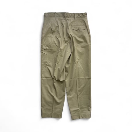 DEADSTOCK " 1990's EU MILITARY CHINO TROUSERS＂RE-MAKED