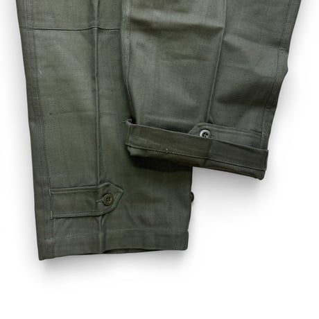 DEADSTOCK " 1960's FRENCH AIR FORCE M-47 TROUSERS＂MADE IN FRANCE