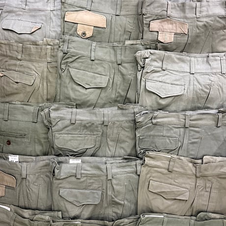 DEADSTOCK " 1960's FRENCH AIR FORCE M-47 TROUSERS＂MADE IN FRANCE