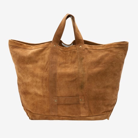 SEVEN BY SEVEN＂LEATHER TOTE BAG＂Cow split leather＂