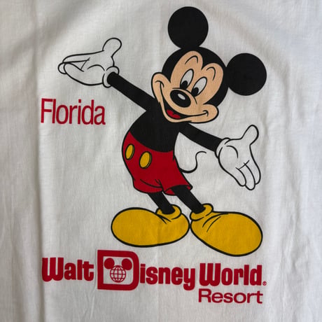 DEADSTOCK " 1980's OLD MICKEY MOUSE T-SHIRT＂MADE IN U.S.A. / SZ X-LARGE