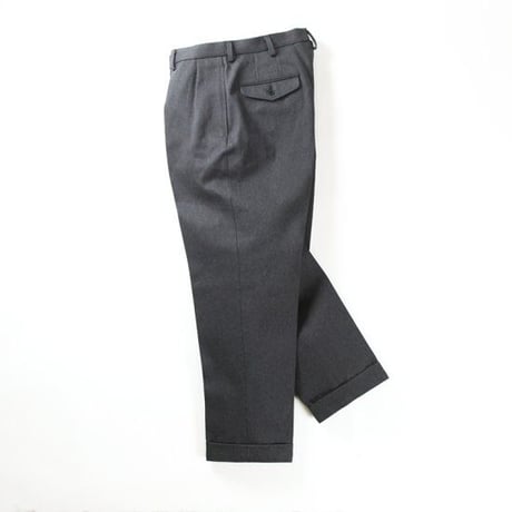BROWN by 2-tacs " Tapered slacks " Charcoal