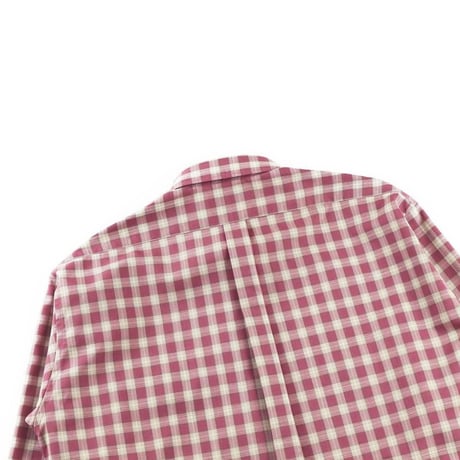 BROWN by 2-tacs＂REGULAR COLLAR＂RED CHECK