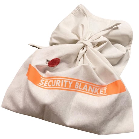 SLOWPOKE " SECURITY BLANKET " PASHMINA 100% STOLE "